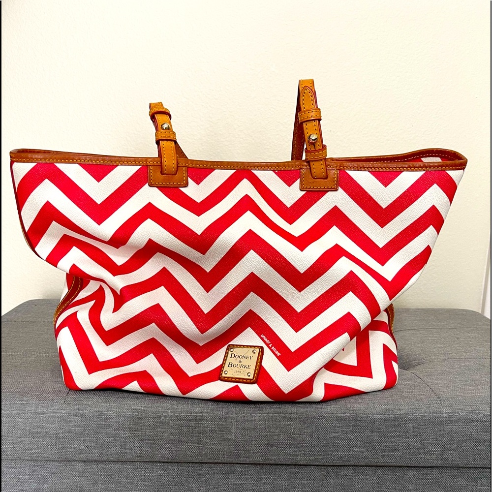 Dooney and Bourke Chevron Tote
